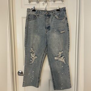 No Boundaries Straight Wide Leg Jeans